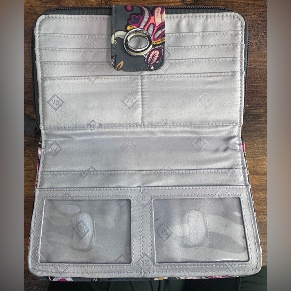 Vera Bradley Floral Quilted Wallet - Picture 3 of 5
